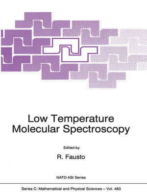 cover image of Low Temperature Molecular Spectroscopy